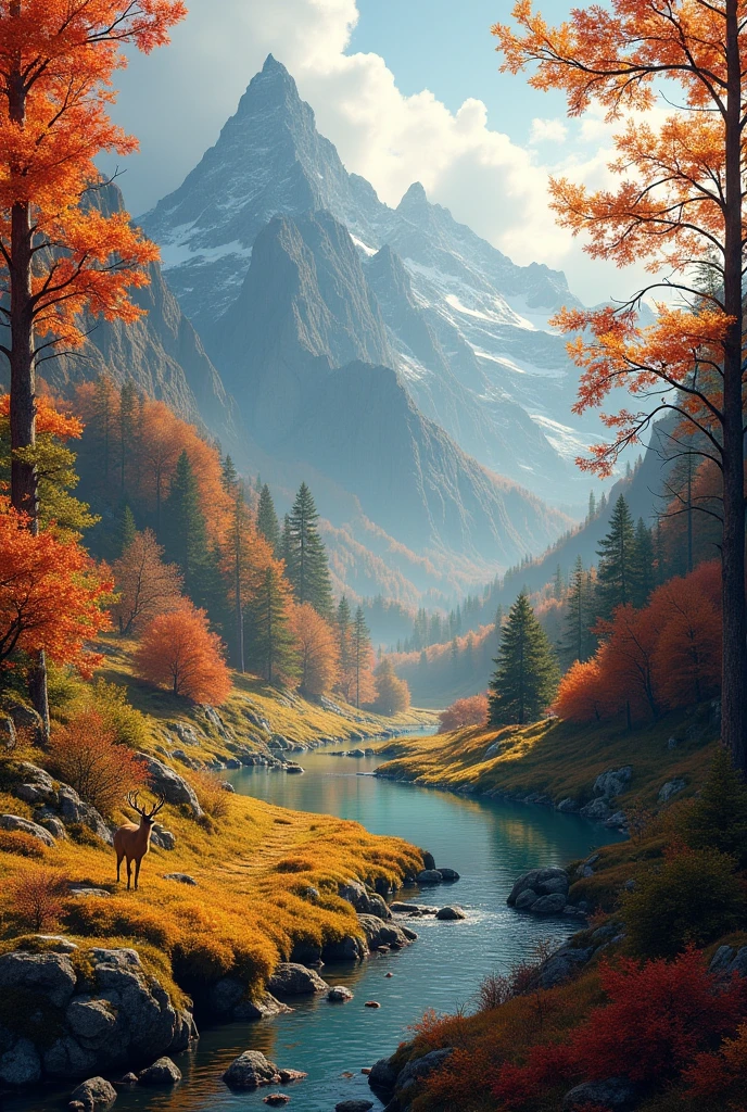 Fantastic autumn landscapes