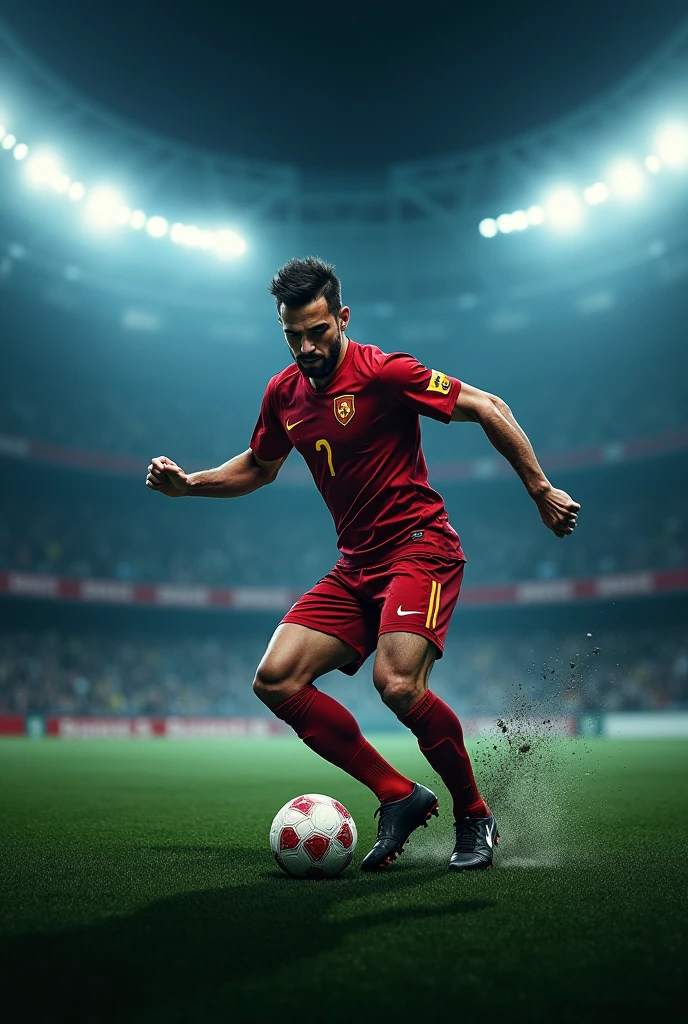 Image with football theme and display name "Aurora" WITH BIG LETTERS.