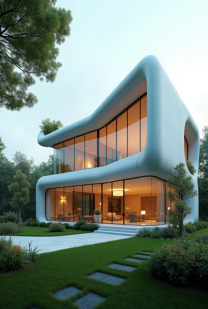 An unprecedented futuristic home