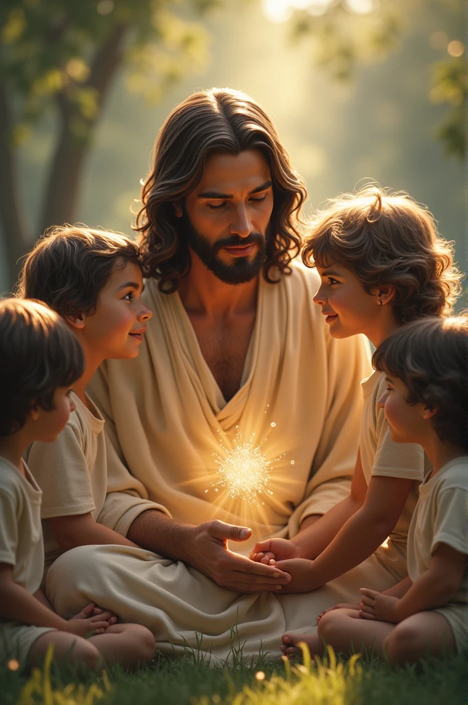 children with jesus
