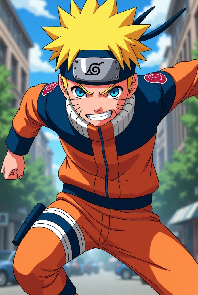 A drawing of Naruto .....