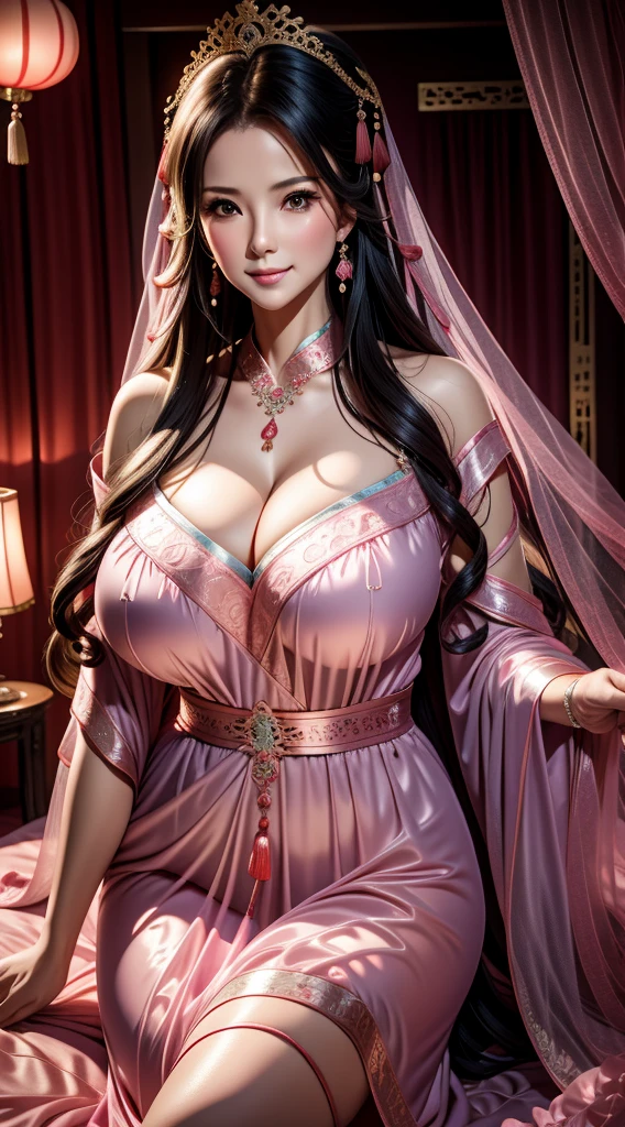 harem, china,Very fair skin, tall, slightly fat , Huge buttocks, ceautiful curves, mature woman, Matur, Charm, mothe, age of 55, Random Taiwanese acte,Wear glasses,Auntie,aunt,aunt,boudoir photography,Sexual significance,sexual teasing, Supauty,Pink sheets, Beink curtains, Pink curtains, Pink and cinematic lighting, fully covered in drapes,Pink cloth, Pink mood in background, boudoir photography, draped in flowing fabric, 4 k glamour photography, Glows pink, Sexy woman,Sexual significance,sexual teasing,obses,large tall beauty,is very beauMature face,Mature charm,Milfs,Wet and transparent sexy nightdress