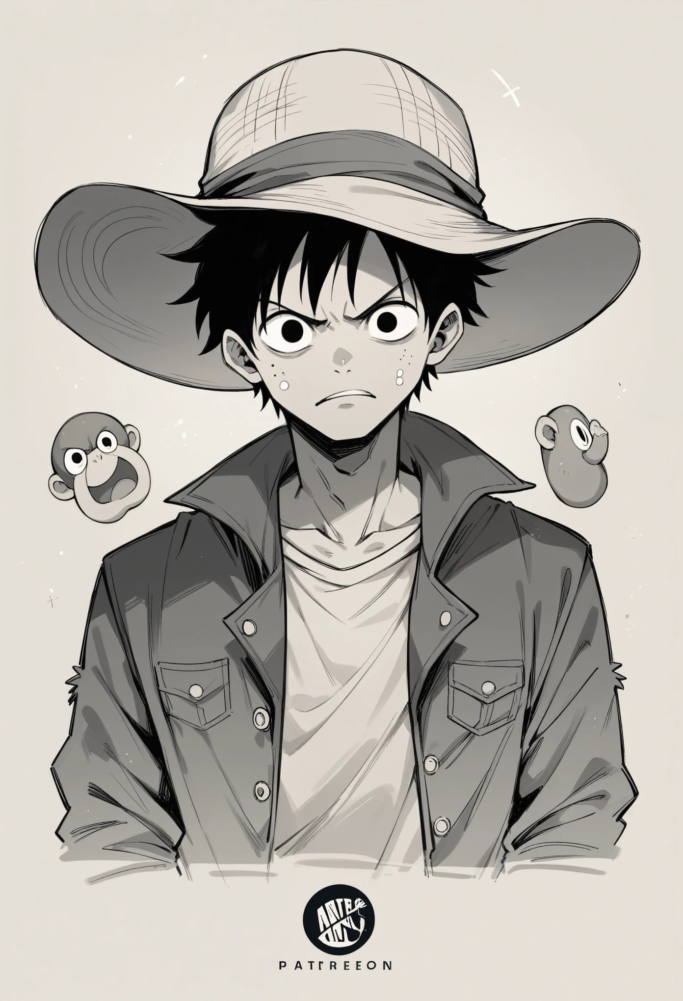Logo of Monkey D. Luffy's hat