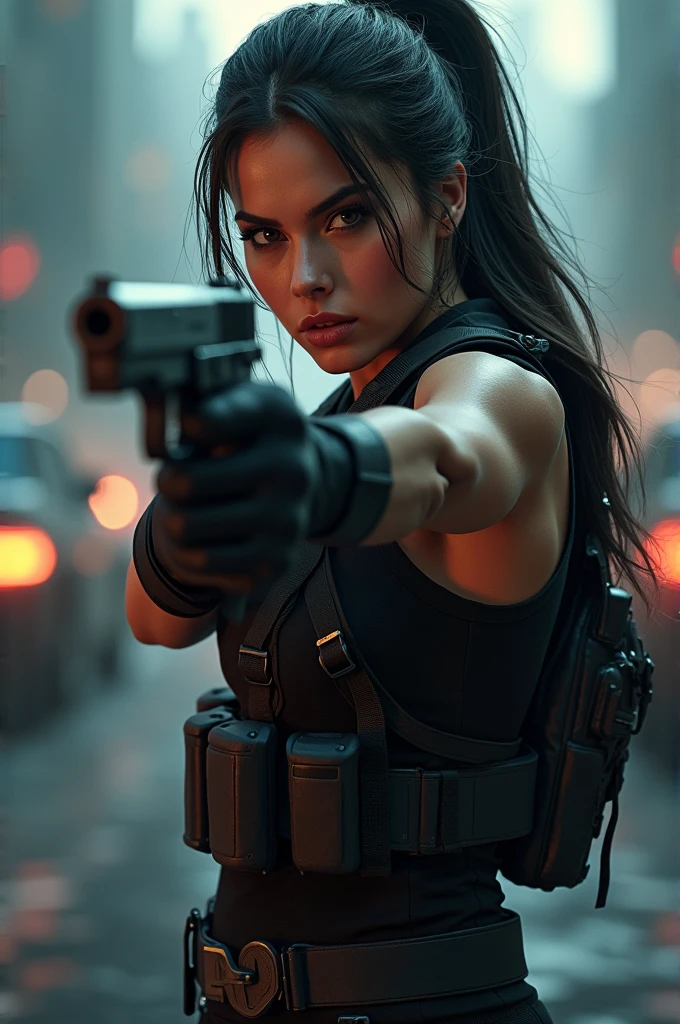 Famale gun