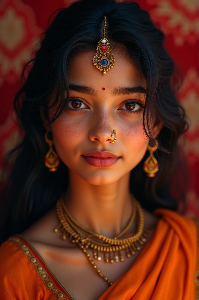 A indian  girl