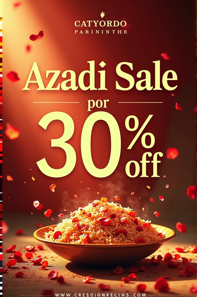 Generate a Facebook post for me where I give my customers a sale and discount of 30% off. Sale name is "Azadi sale"