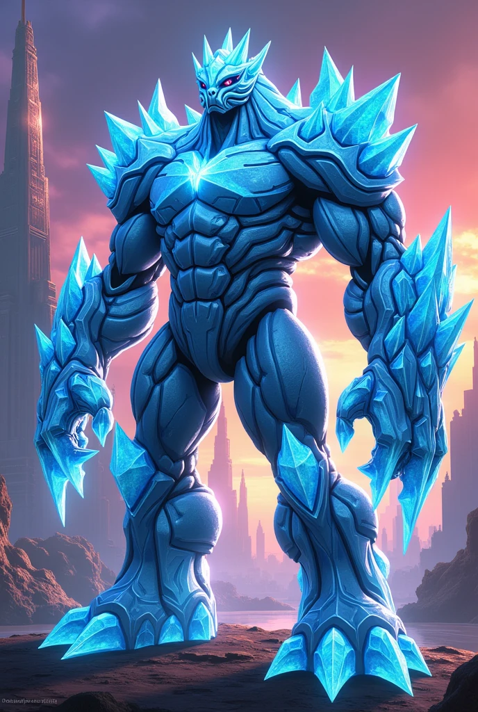 Photo fusion of humangasaur and diamond head