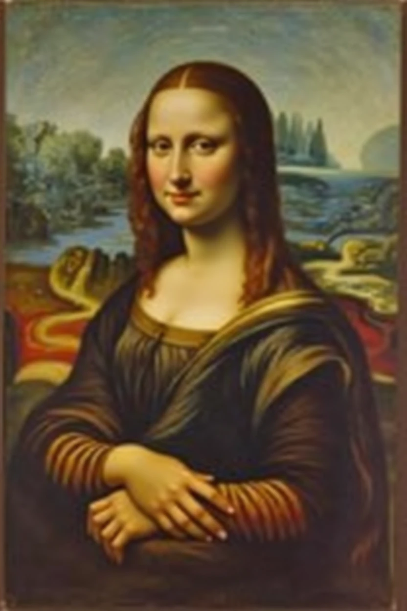 Change the background to a van gogh impressionist model