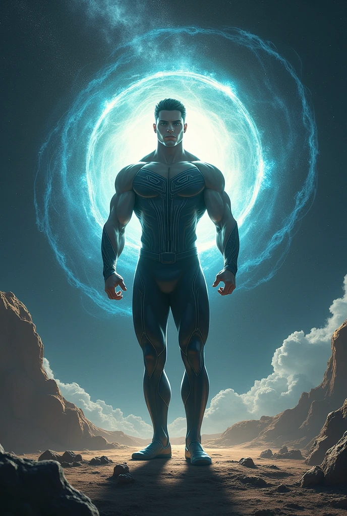 super human in a universe, opening a door to mystery and possibilities