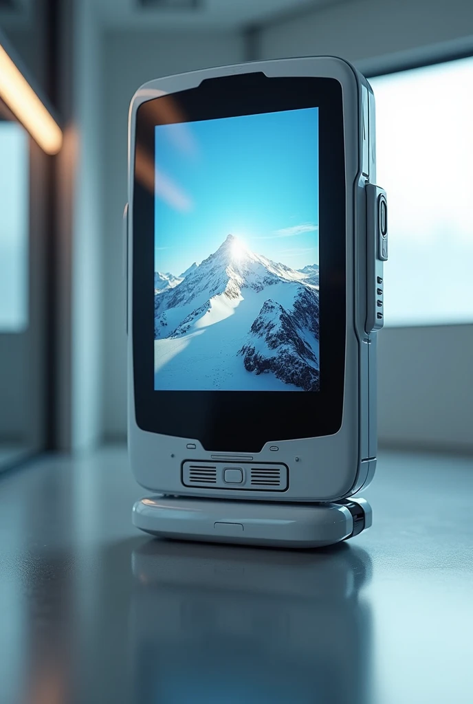 Television made from cell phone casing