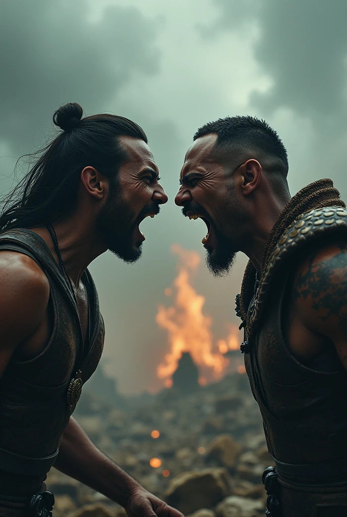 The final confrontation and Amman's scream.