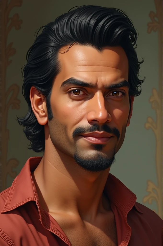I am a confident, wise and fit person. My hairs are black and comb and make hair line from right side like Bollywood actor Ajay Devgan. My face is long, eyes are small and brown, little thick nose between the eyes and my nose tip is straight. Beutiful lips. Light dark mustech hairs above the lips.
Chicks are a little flippy and the chin is a little pointed. Face shape is oval like an egg.