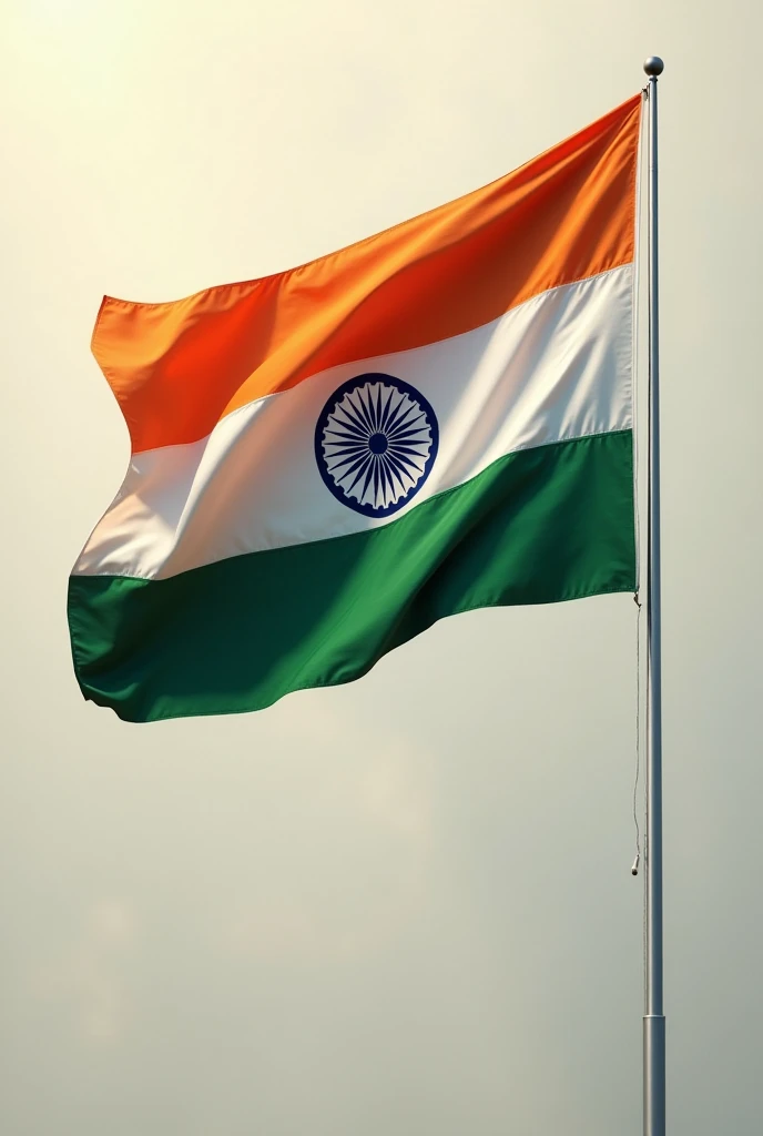 8D Indian flag, potrait, realistic,wp dp size 