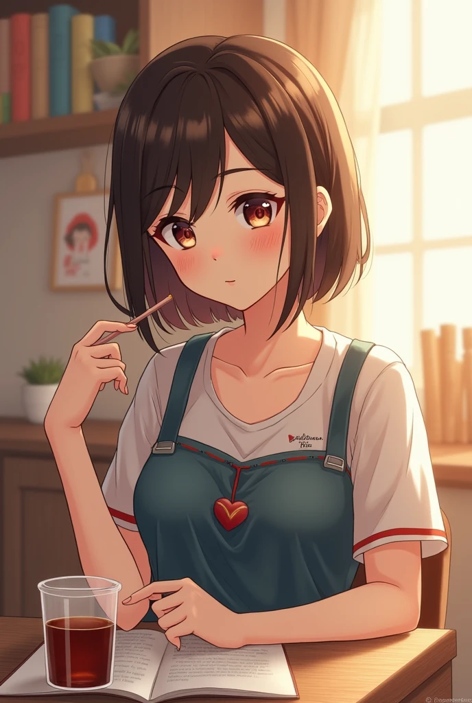 Help me make a picture called &quot;You are worthy of being the class monitor&quot;，The school bully can also take down the cover of the romance novel &quot;。Bring the author&#39;s name &quot;Milk Tea Loves Drinking Milk Tea&quot;