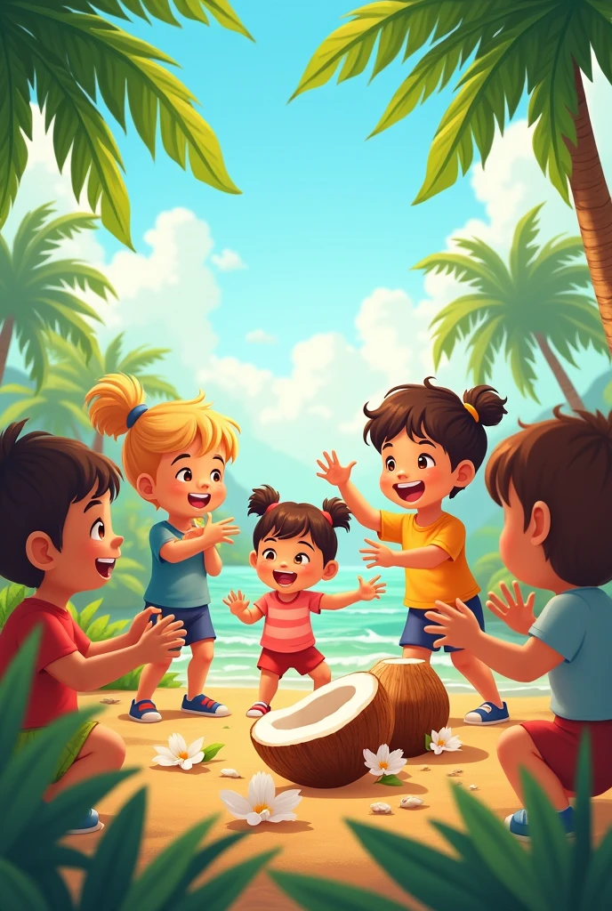 Children's day and coconut oil