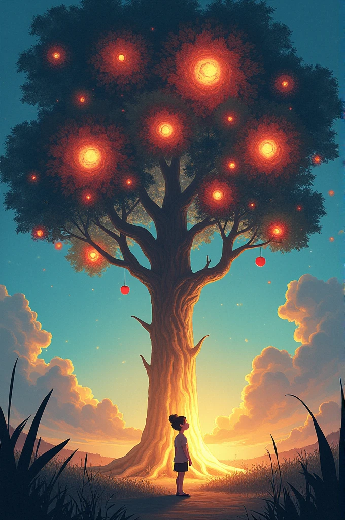 Chingu always thought after seeing the fruits of that magical tree