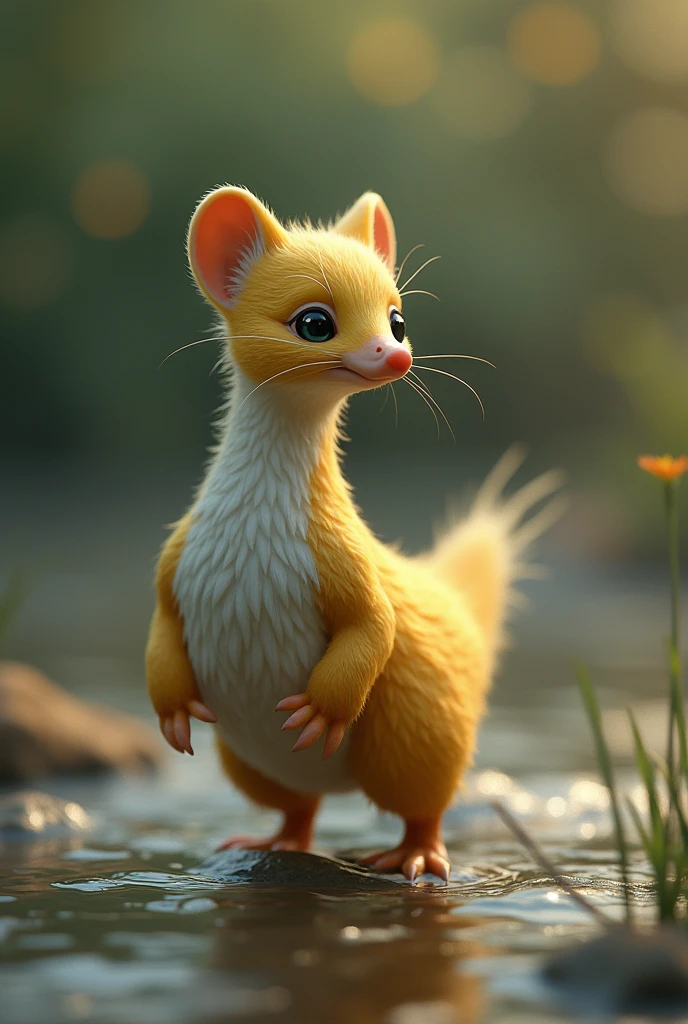 Cross a weasel with a duck and show me what happens