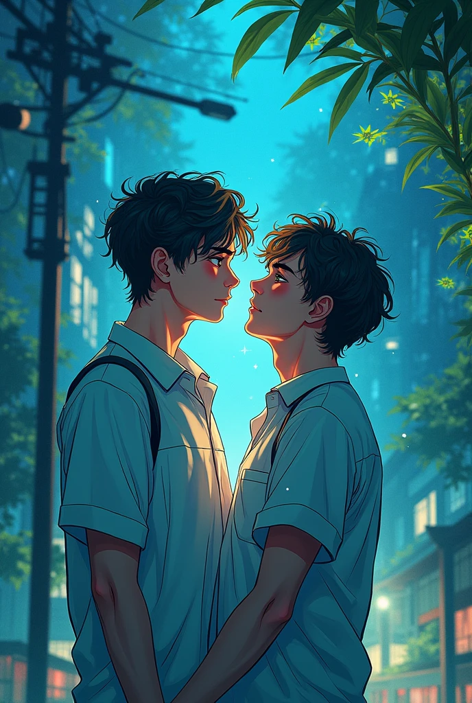 Una persona en la escuela hombre
Gay
Con un amigo
SCP 1008
Dibujo de manga y a mí me de Japón
Una persona con esquizofrenia
Una historia de amor romántica
🏳️🌈
Azul y verde
Hombre