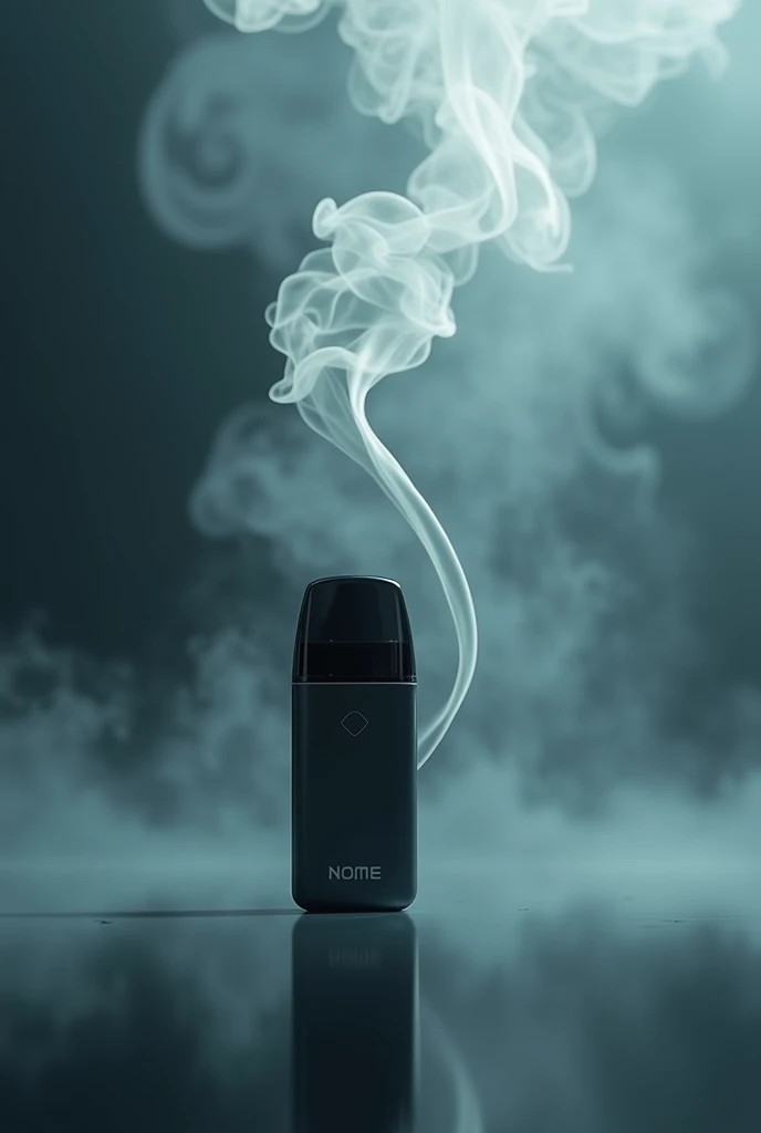 Image of smoke with vape, nome nick pods