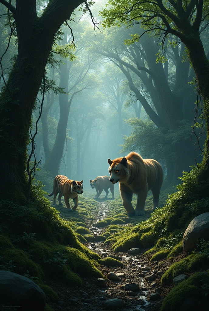 Animal forest danger