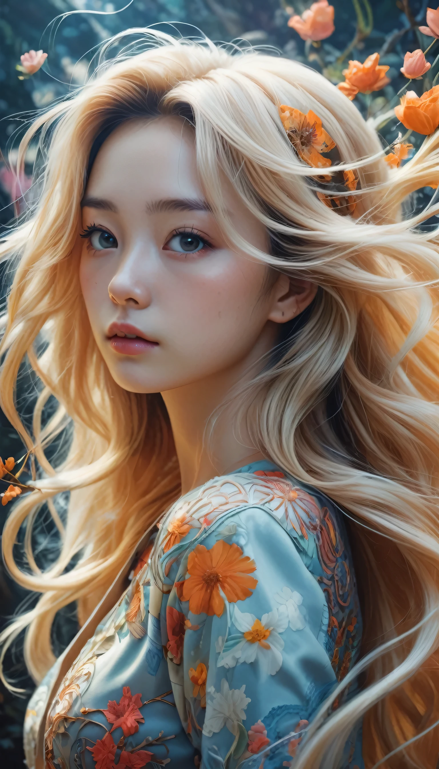 official art, unity 8k wallpaper, ultra detailed, beautiful and aesthetic, masterpiece, best quality, chinese style, (zentangle, mandala, tangle, entangle), 
ecstasy of flower, 1girl, extremely detailed, dynamic angle, cowboyshot, the most beautiful form of chaos, elegant, a brutalist designed, vivid colours, 
romanticism, by james jean, roby dwi antono, ross tran, francis bacon, michal mraz, adrian ghenie, petra cortright, gerhard richter, takato yamamoto, ashley wood, atmospheric