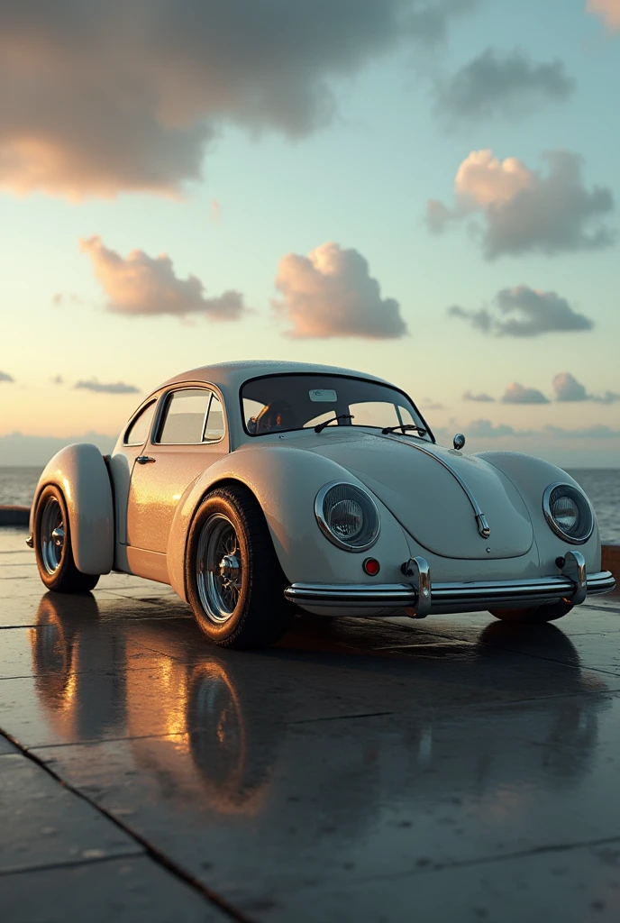 Create an unusual car, which would win the hearts of car enthusiasts