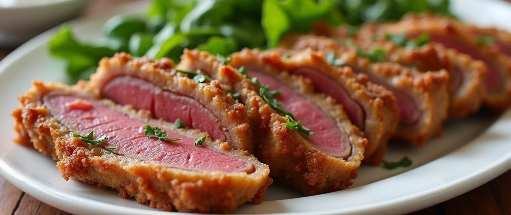 Assiette de plusieurs BROCHETTE DE VIANDE APPETISSANTE AVEC DES CRUDITE DANS UN FOUR AVEC DE LA VAPEUR