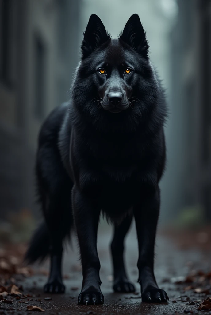Black dog
