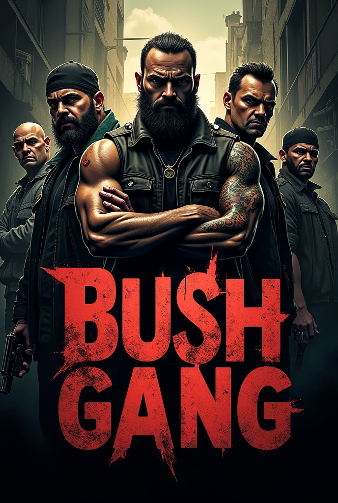 a logo for some gang members called the bush gang * It's for the game I'm making*
