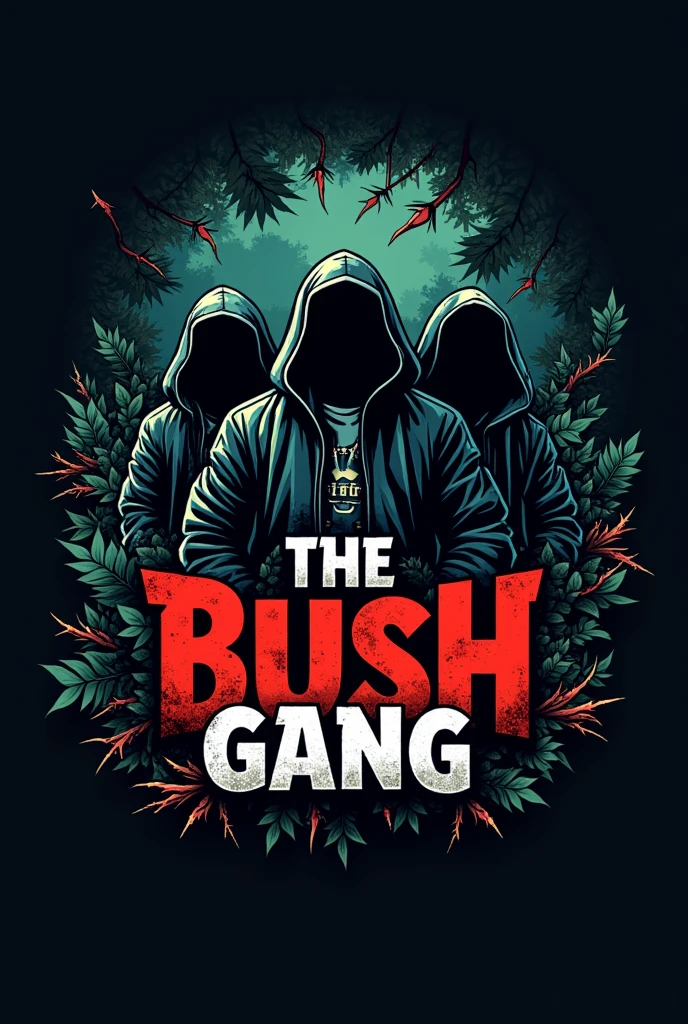 a logo for some gang members called the bush gang * it&#39;s for my roblox gaming group