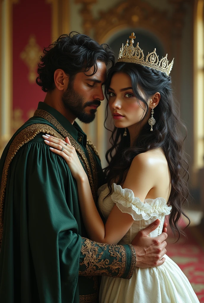 A poor man marries a beautiful queen