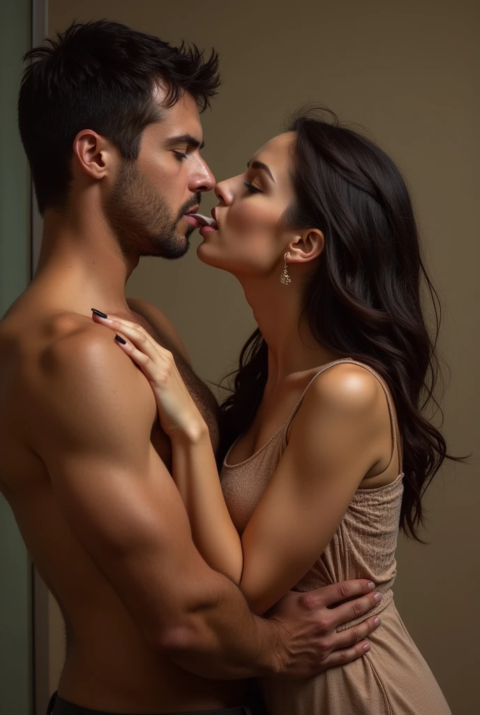 Woman sucking a man&#39;s penis 
