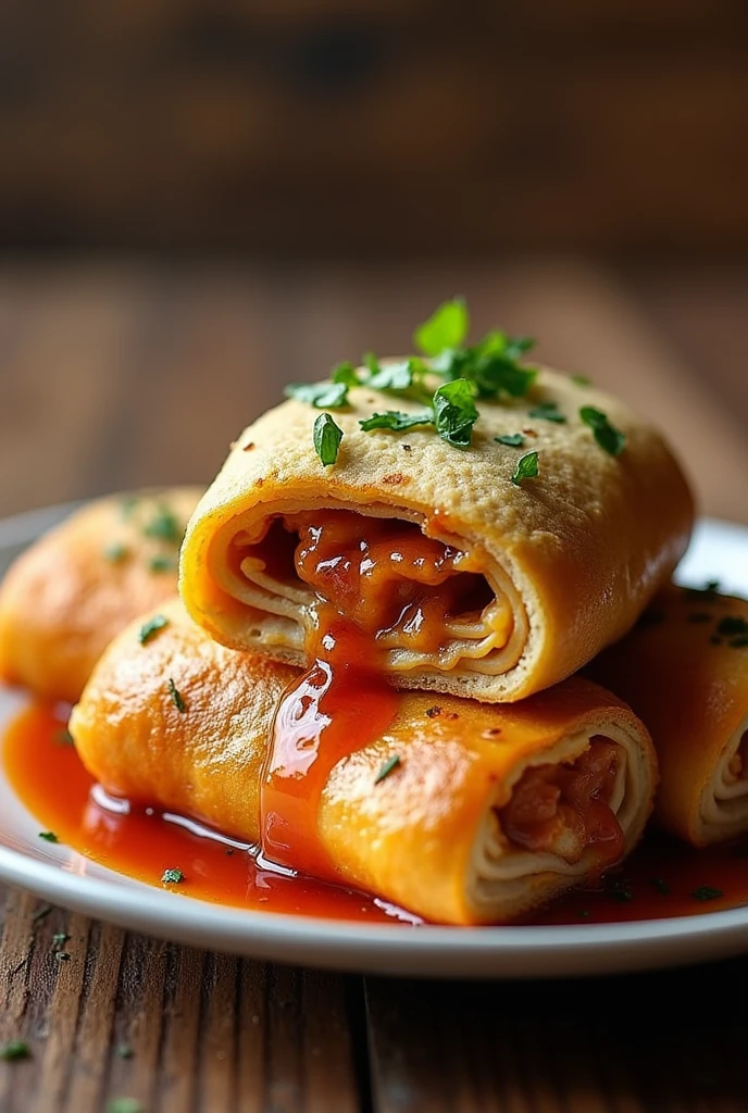 Argentine stuffed fugazzeta