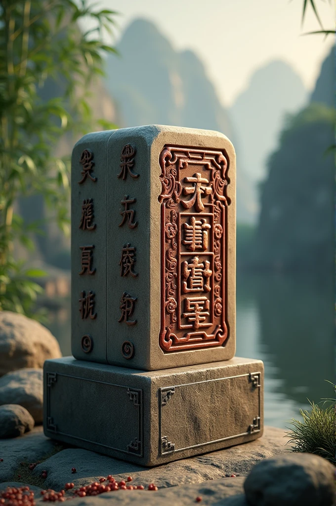 An ancient Chinese wax seal