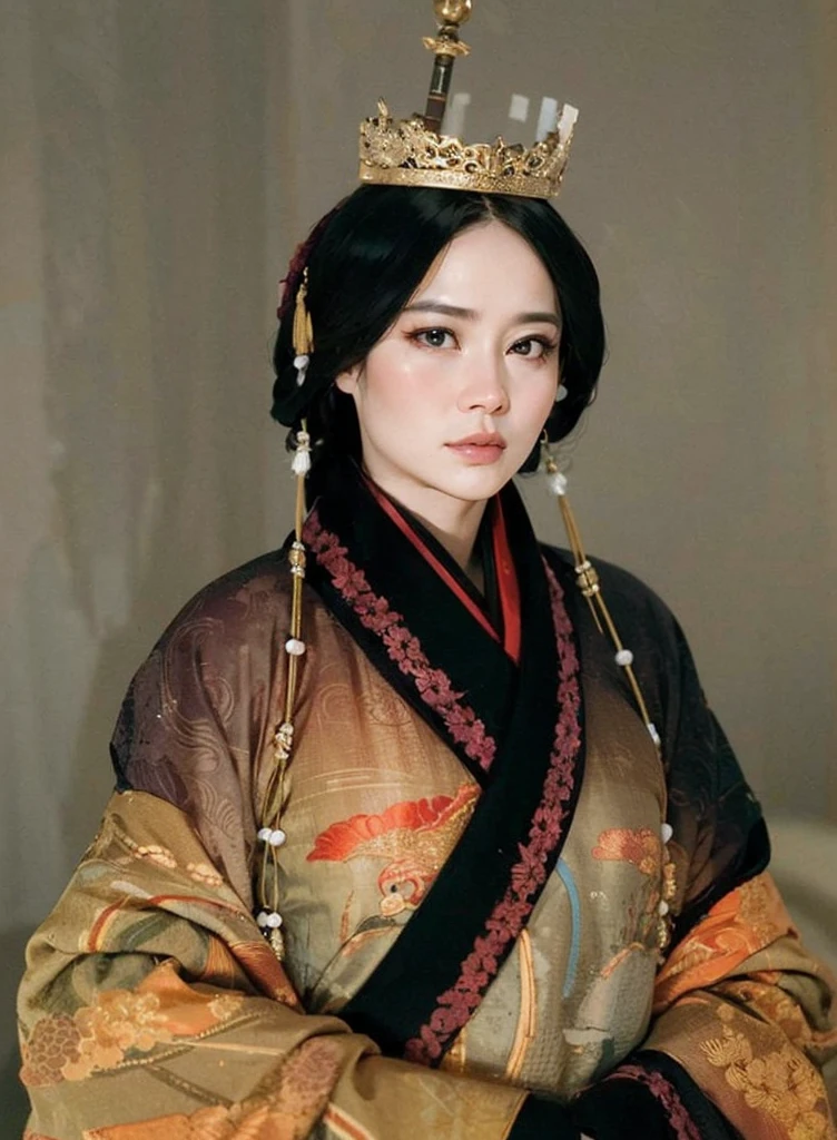 wuxia, Chinese clothes, hourglass figure, large breasts, big hips, masterpiece, best quality, ultra detailed, realistic