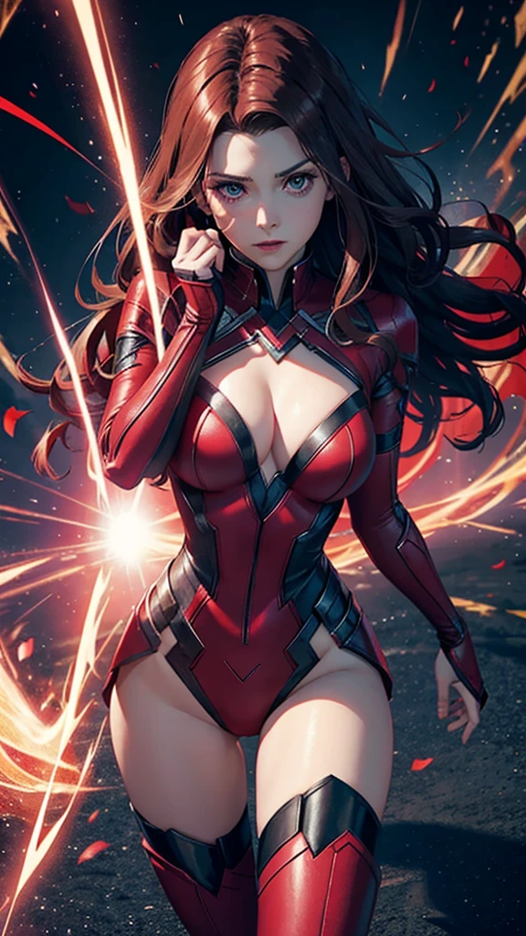 Reality-Warping: Scarlet Witch can alter reality with her thoughts, making her one of the most powerful beings in the Marvel Universe.