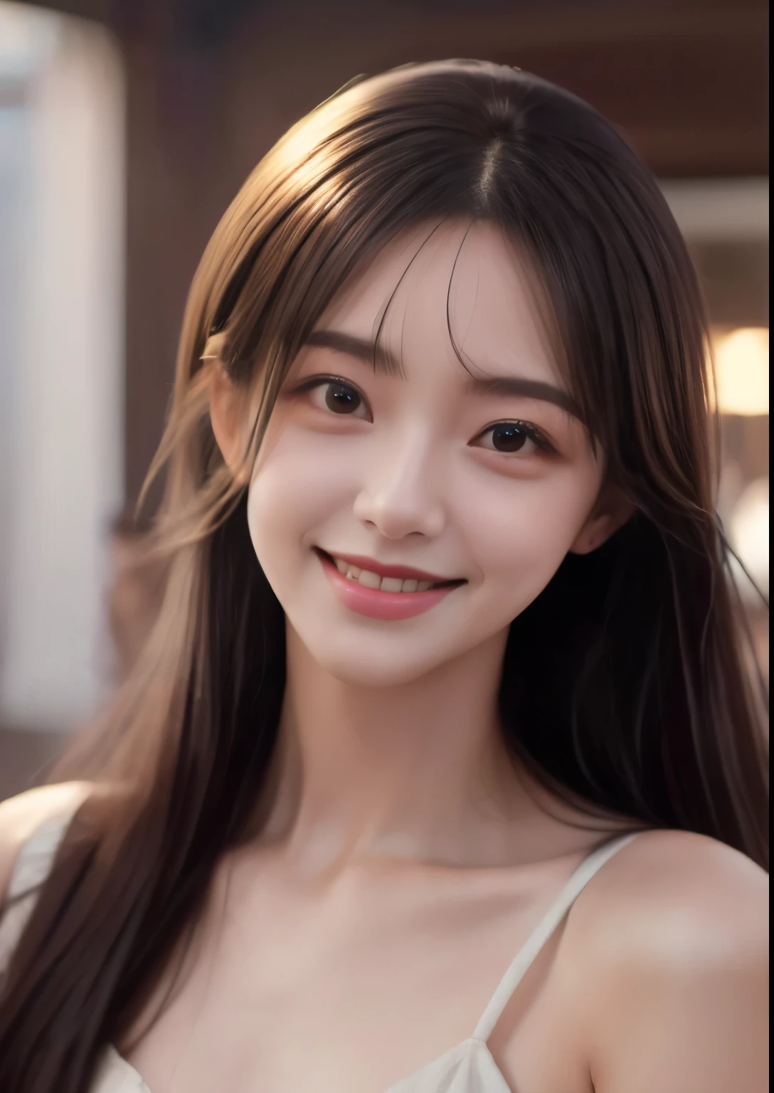 1woman,beautiful vintage color,((grin)), instagram (photorealistic, high resolution:1.4), ((puffy eyes)), looking at viewer, , full body (8k, RAW photo, best quality, masterpiece:1.2), (realistic, photo-realistic:1.37),(sharp focus:1.2), professional lighting, photon mapping, radiosity, physically-based rendering, (pale skin:1.2),(small breasts:1.2), looking at viewer, (middle hair:1.5), portrait, purple eyes,, (simple background:1.4), solo, upper body, realistic,(masterpiece:1.4),(best quality:1.4),(shiny skin),fashi-girl,makeup,smile,(skinny,closed mouth,shy :1.3) ,(standing,black female suits)),