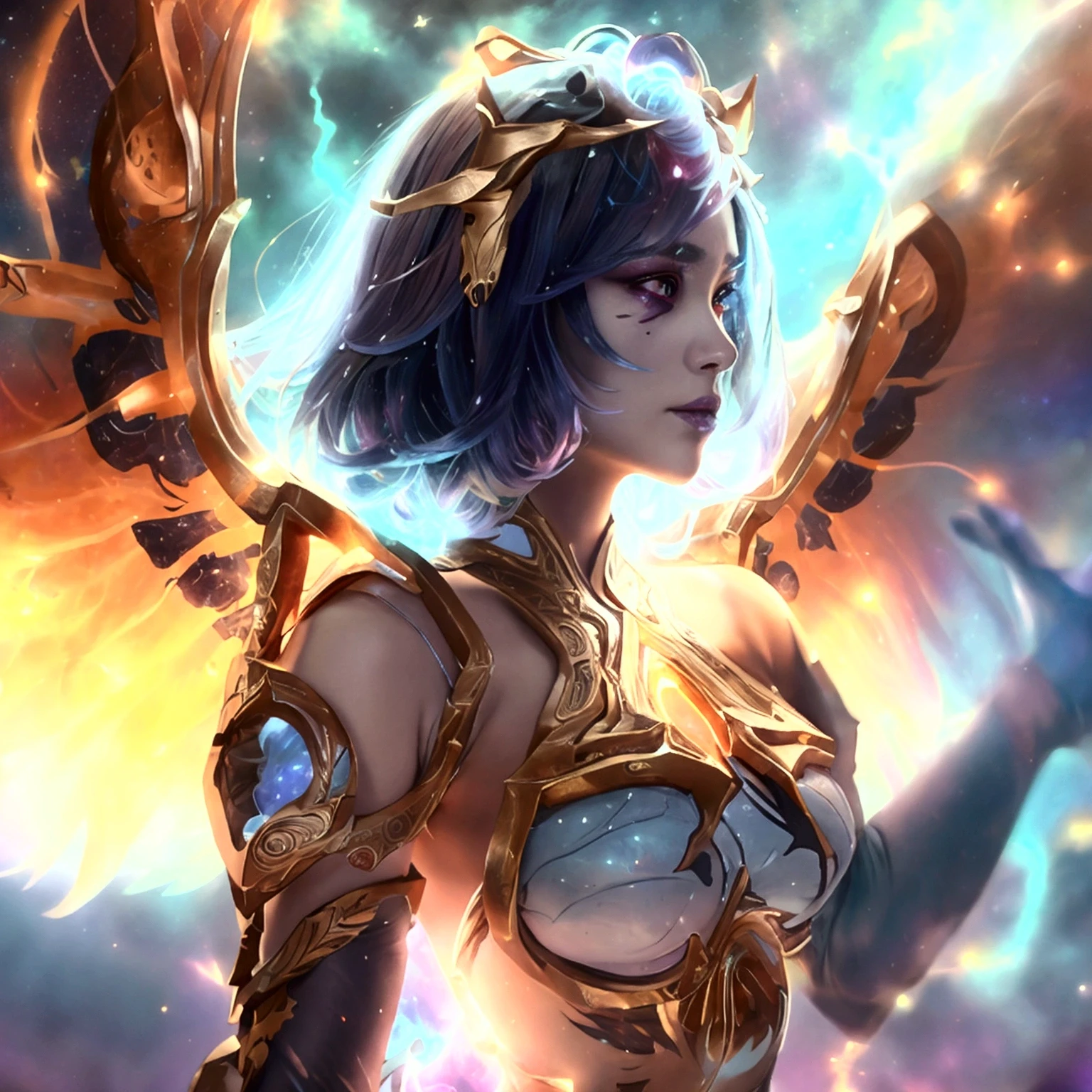 a close up of a woman with a sword and a bird, epic fantasy digital art style, artgerm julie bell beeple, portrait knights of zodiac girl, 2. 5 d cgi anime fantasy artwork, extremely detailed artgerm, epic fantasy art style hd, detailed digital 2d fantasy art, fantasy art behance, knights of zodiac girl