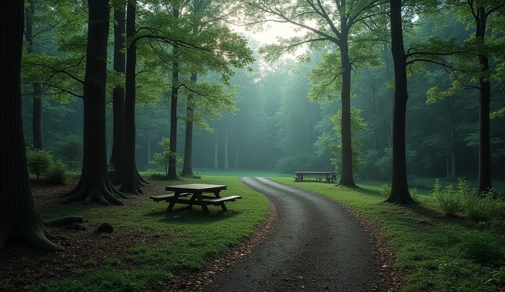 Cedar Grove Park: A park with trails, picnic areas, and a small lake. At night, the place takes on a mysterious atmosphere, with rumors of supernatural sightings.