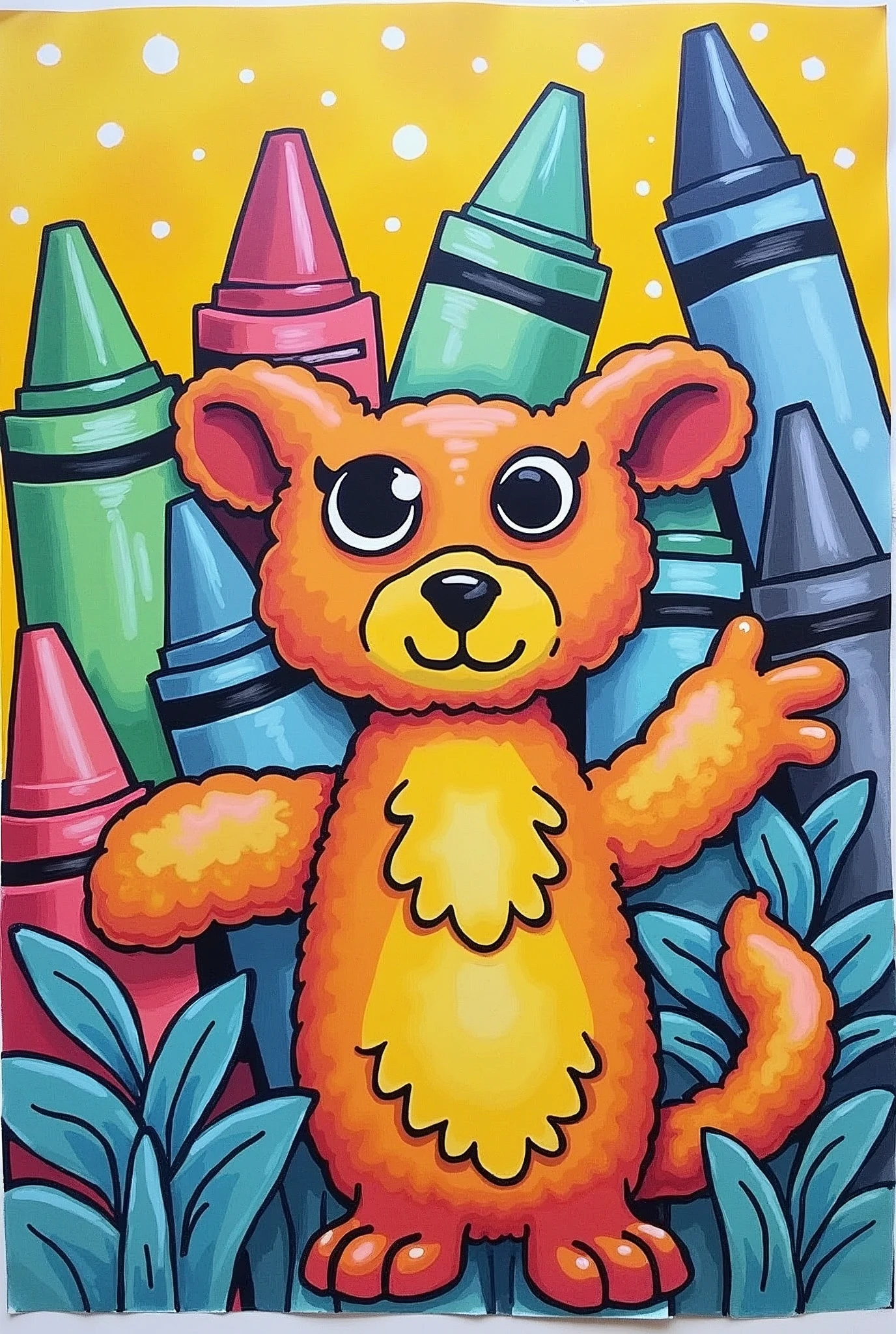Create a crayon kit picture