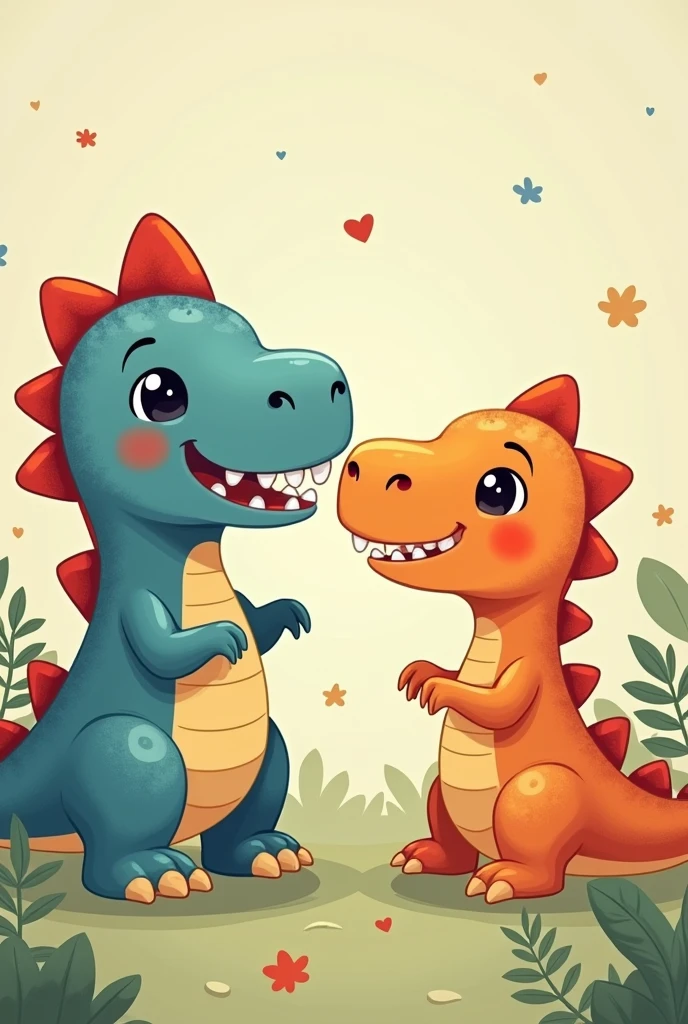 Cute dinosaurs