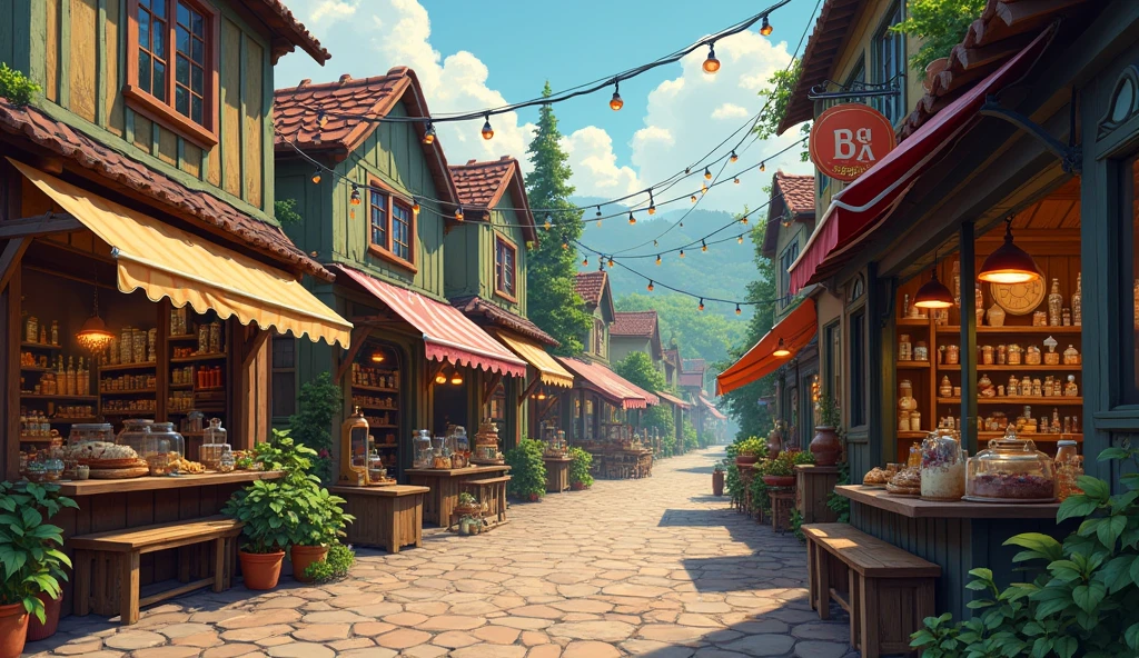 Newly Hills Market: A local market with shops selling handmade goods, a bakery famous for its sweets, and an antique store that features peculiar and possibly cursed items.