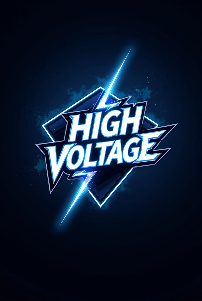 Make a logo for esport gaming WITH THUNDER TYPE WITH TEAM NAME HIGH VOLTAGE