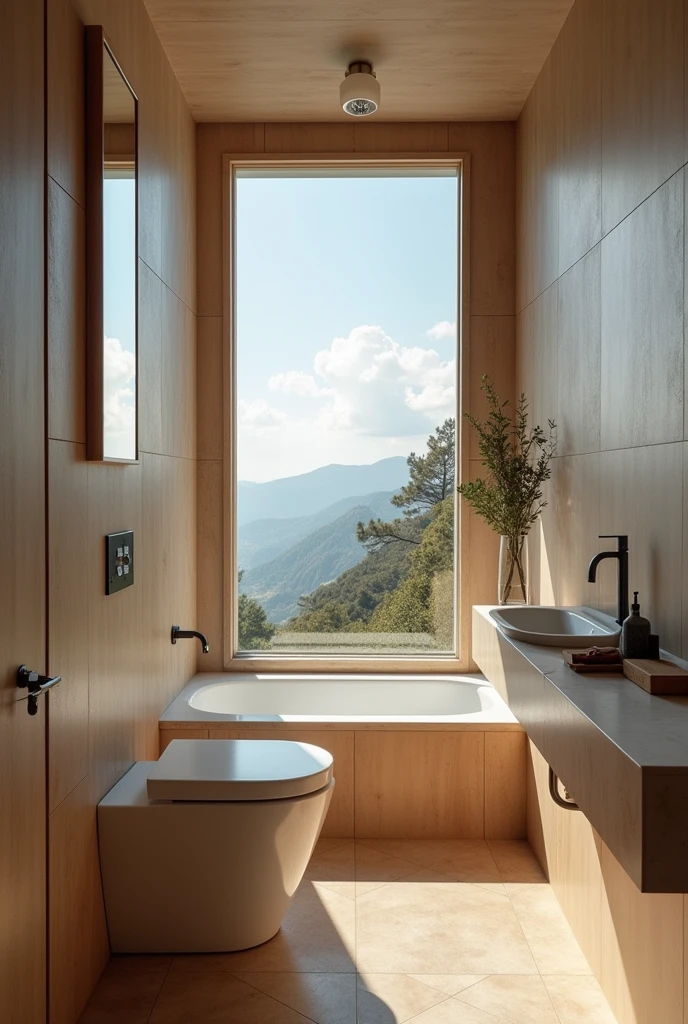 showing the anus in the bathroom