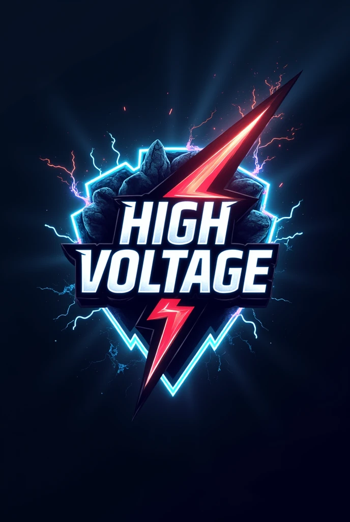 Make a logo for esport gaming WITH THUNDER TYPE WITH TEAM NAME HIGH VOLTAGE