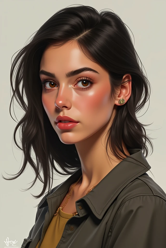 Characters:
1. **Sarah** - A 25-year-old young woman who is determined and hardworking. Sarah is always ready for new experiences and has a strong spirit. Her face often reflects seriousness and contemplation, and she is seen as a symbol of trust among her friends.