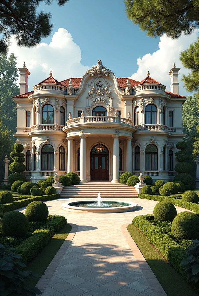 A fancy house