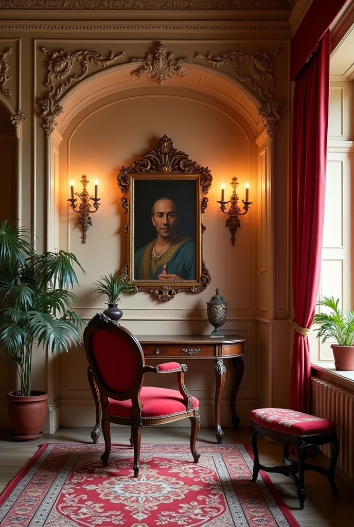beauty salon with Vasco da Gama decoration