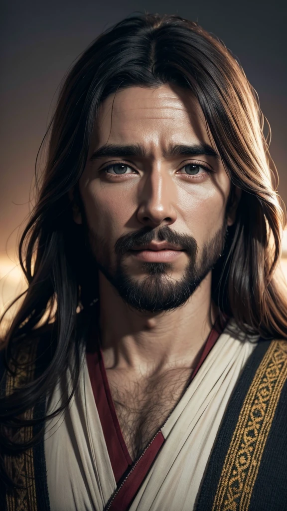 a realistic 8k and cinematic of Jesus Christ