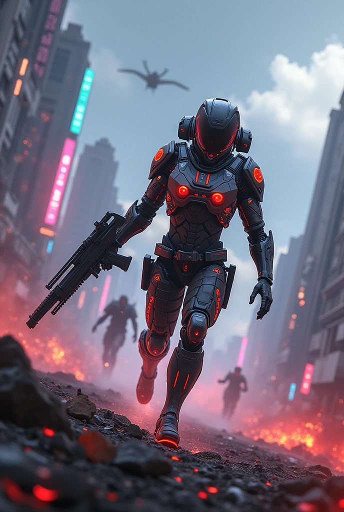 MAKE A GAMING For free fire GAME FOR YOUTUBE CHANNEL NAME CYBORG
